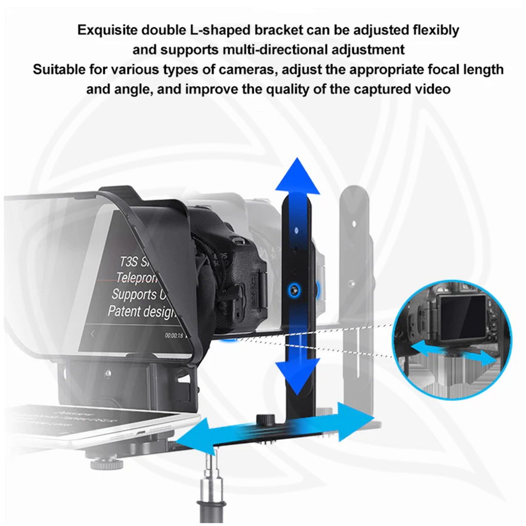 DESVIEW T3S Teleprompter Qartaj